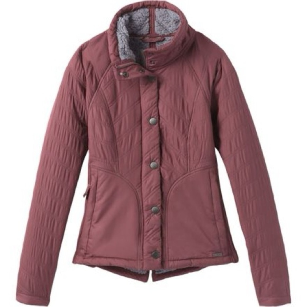 Prana Women's Diva Quilted Puffer Jacket - Dusty Rose